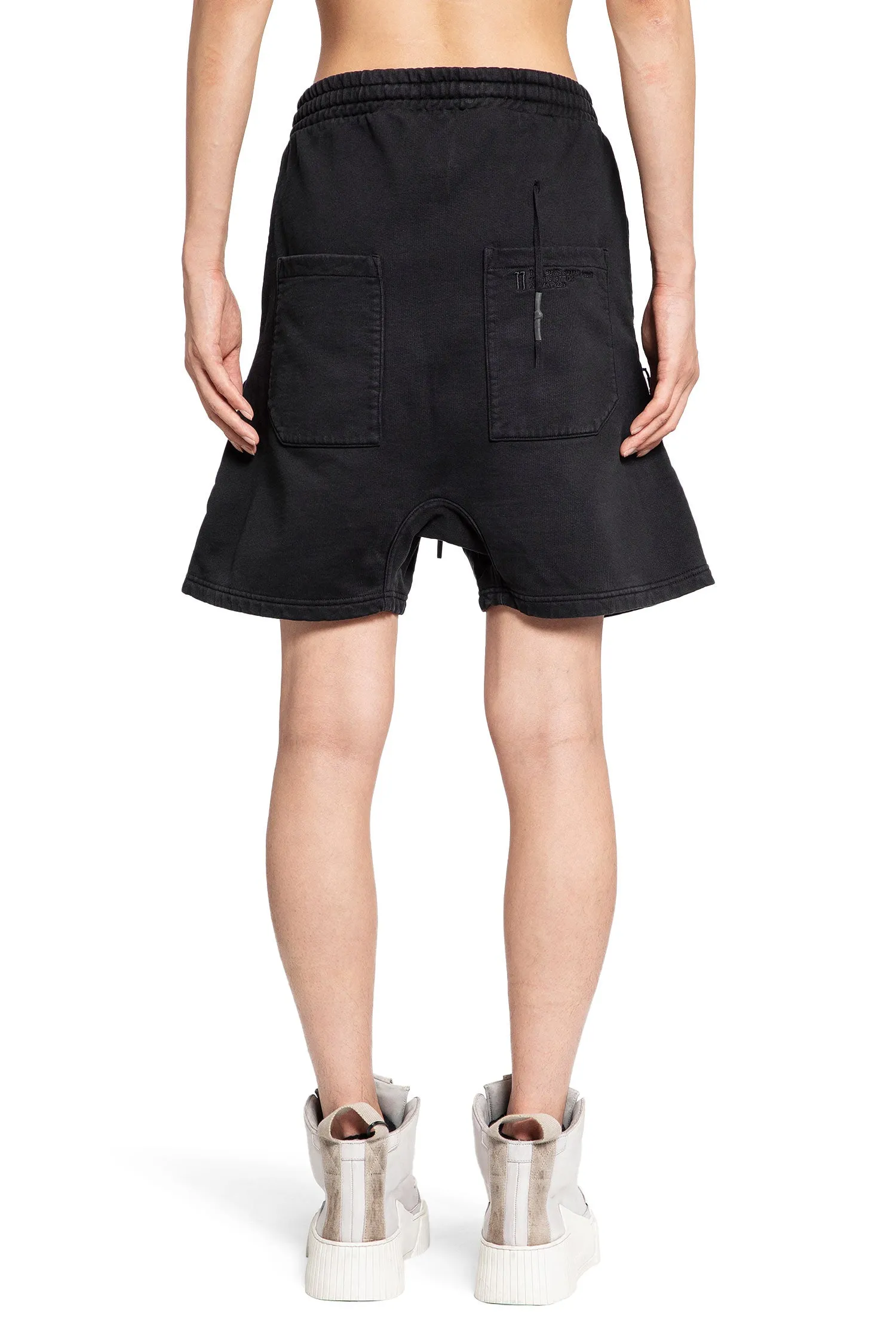 BORIS BIDJAN SABERI 11 MAN BLACK SHORTS & SKIRTS