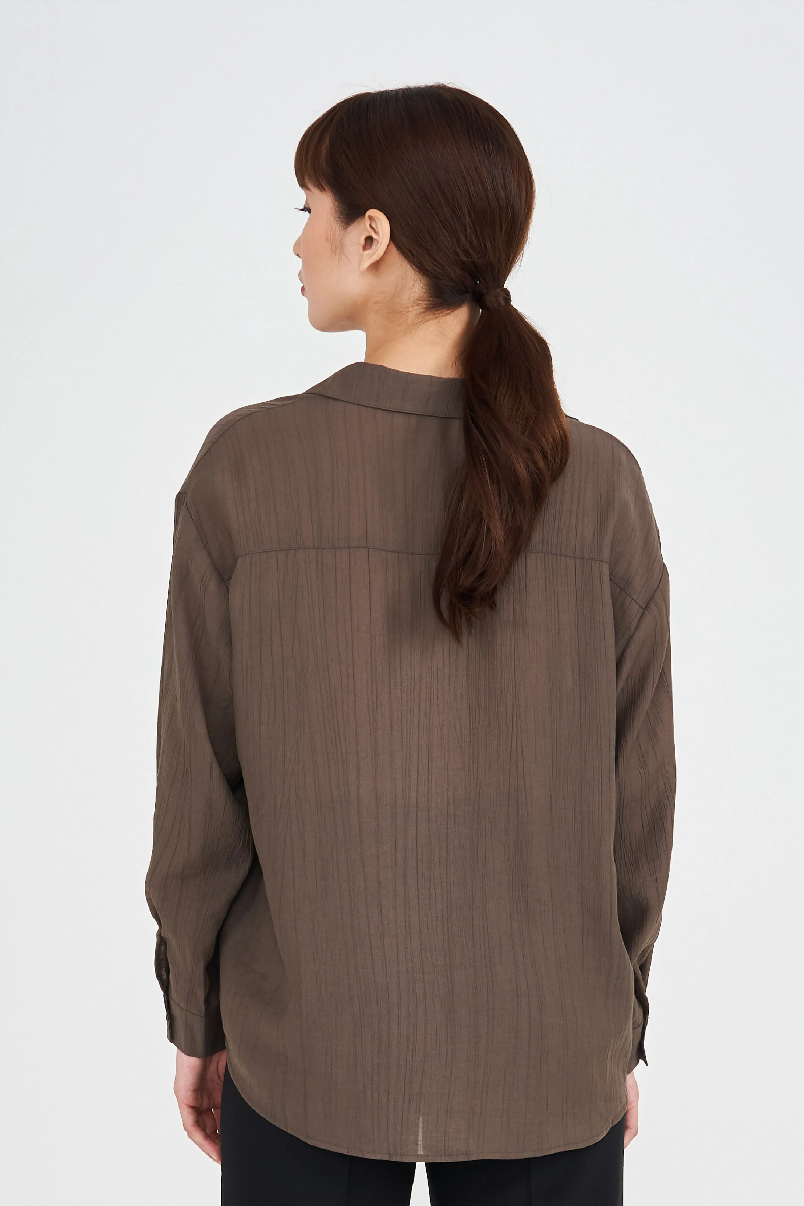 Chelsea Oversized Textured Shirt