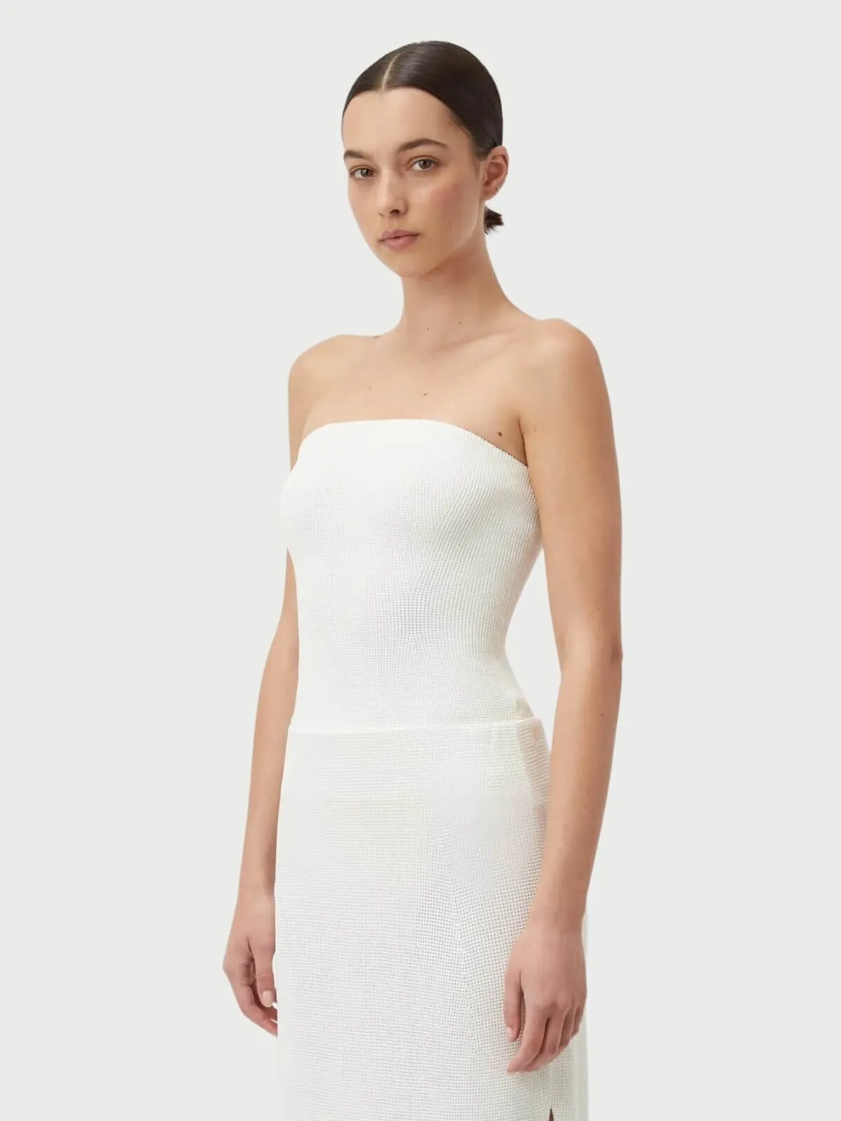 Corbin Knit Bodysuit - Cream