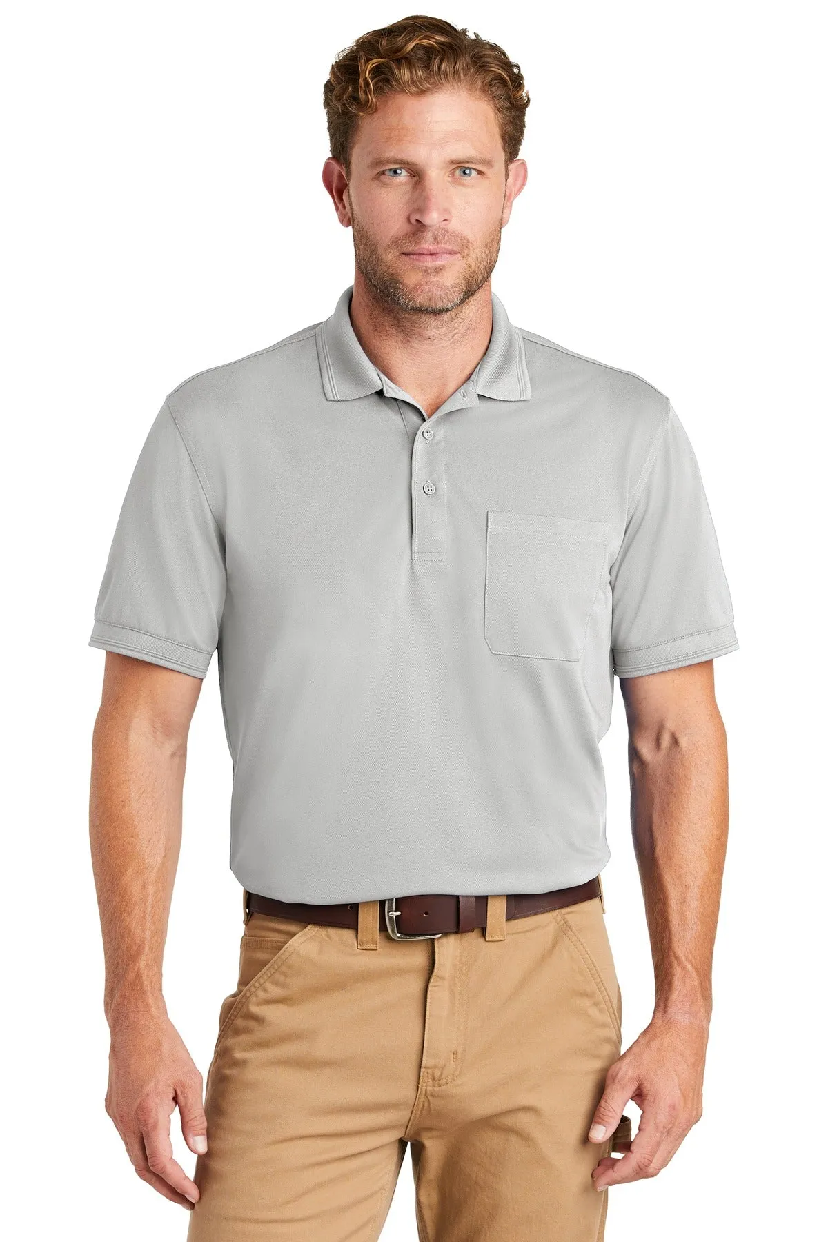 CornerStone Industrial Snag-Proof Pique Pocket Polo