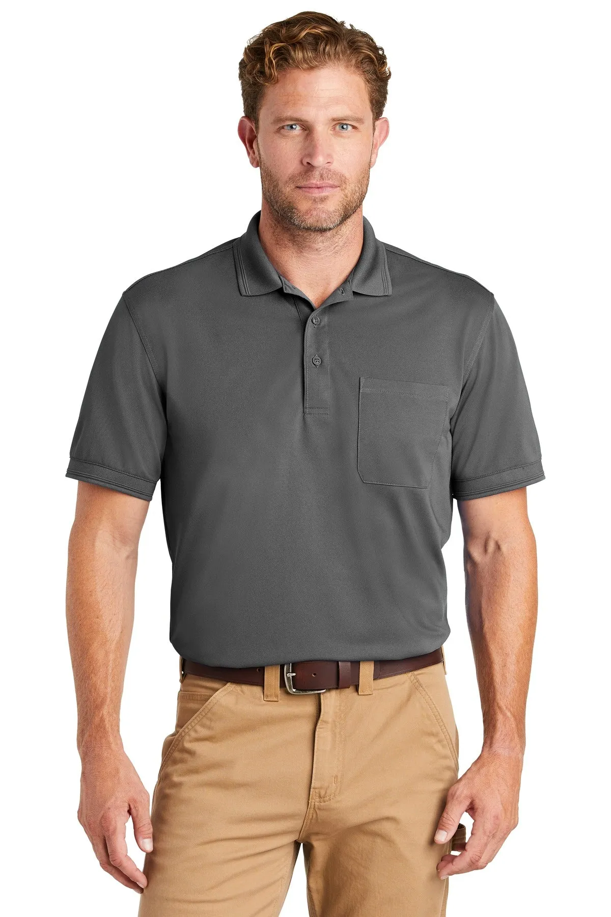 CornerStone Industrial Snag-Proof Pique Pocket Polo