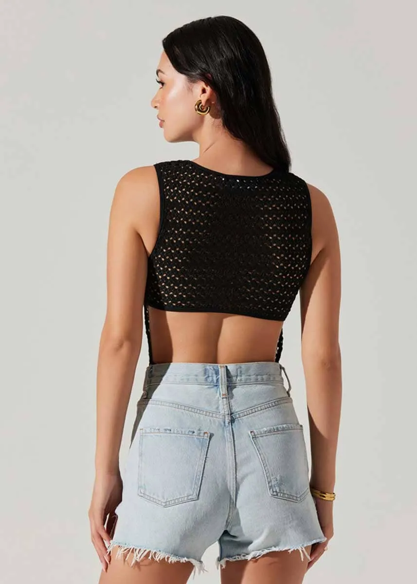 Dyanne Bodysuit - Black