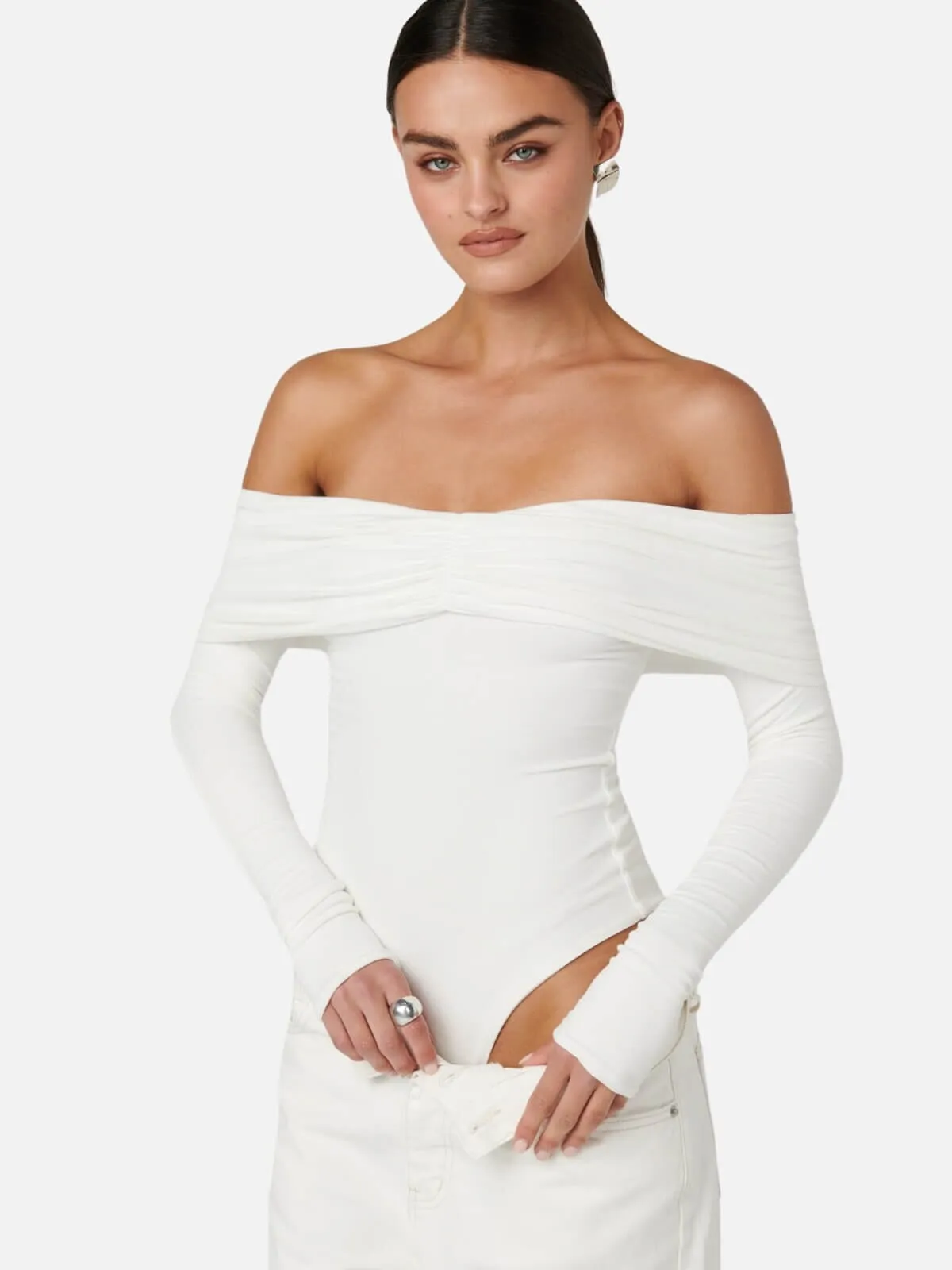 Eisley Bodysuit - White