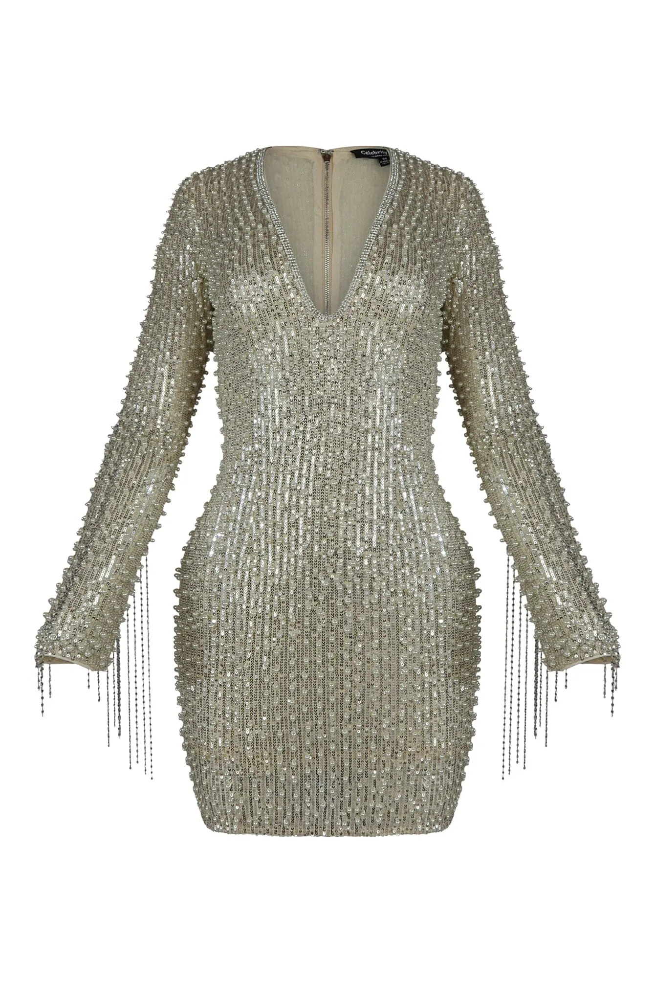 Ice Queen Pearl And Sequin Dress