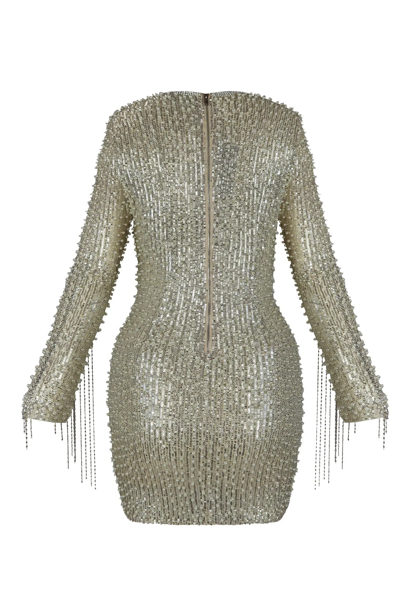 Ice Queen Pearl And Sequin Dress