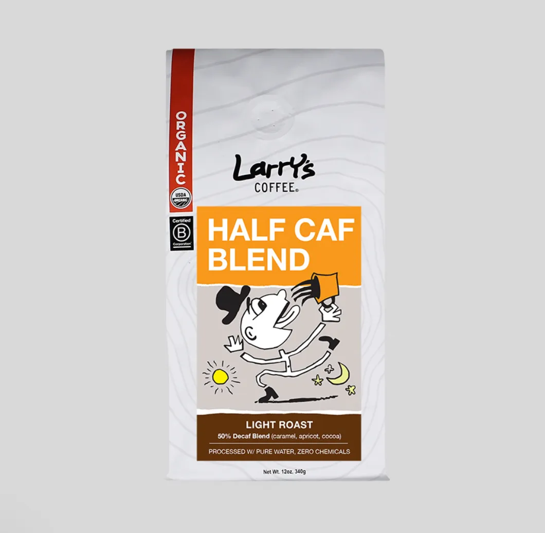 Larry's Coffee - Half Caf Blend 12oz
