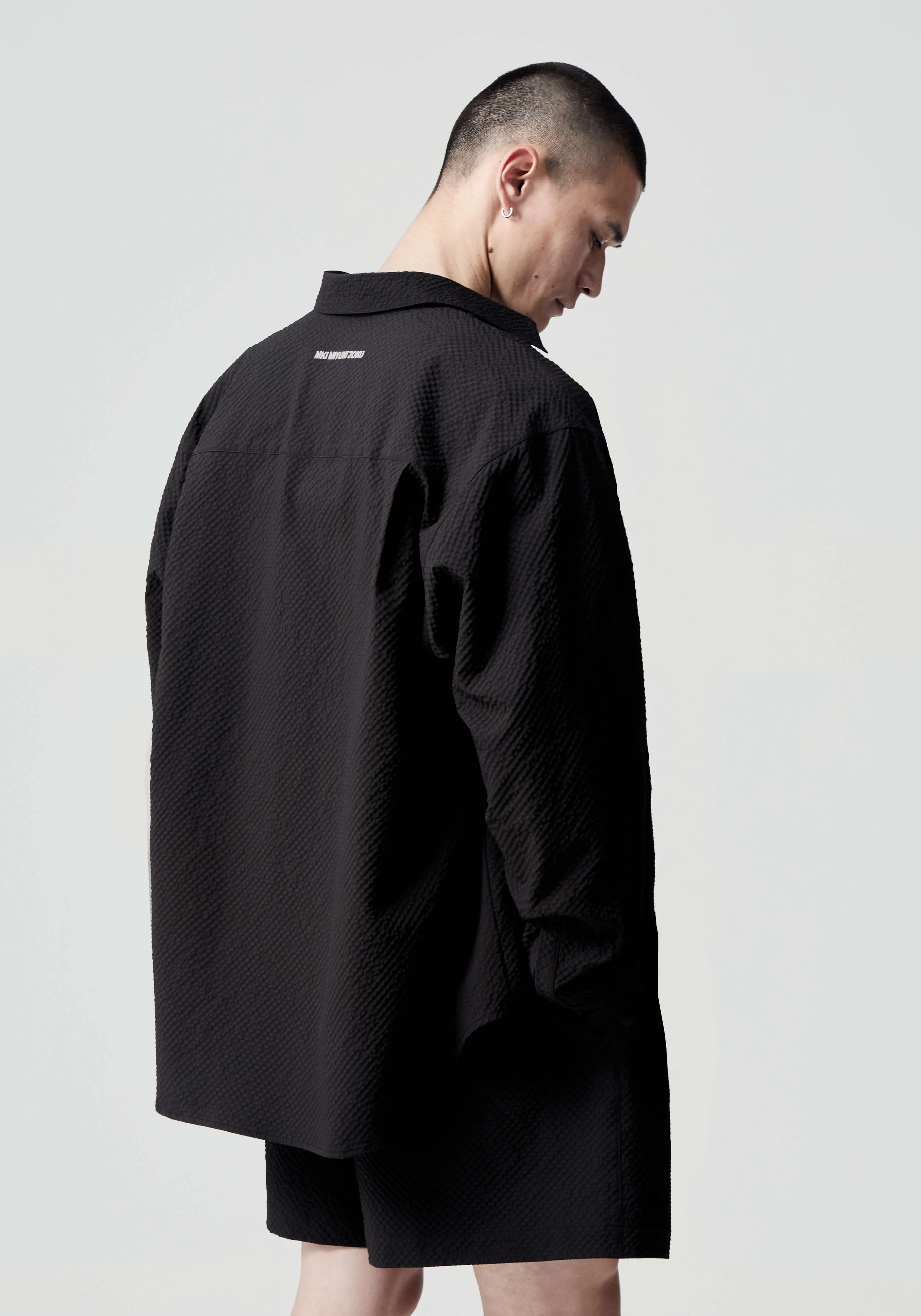 MKI SEERSUCKER DRESS SHIRT