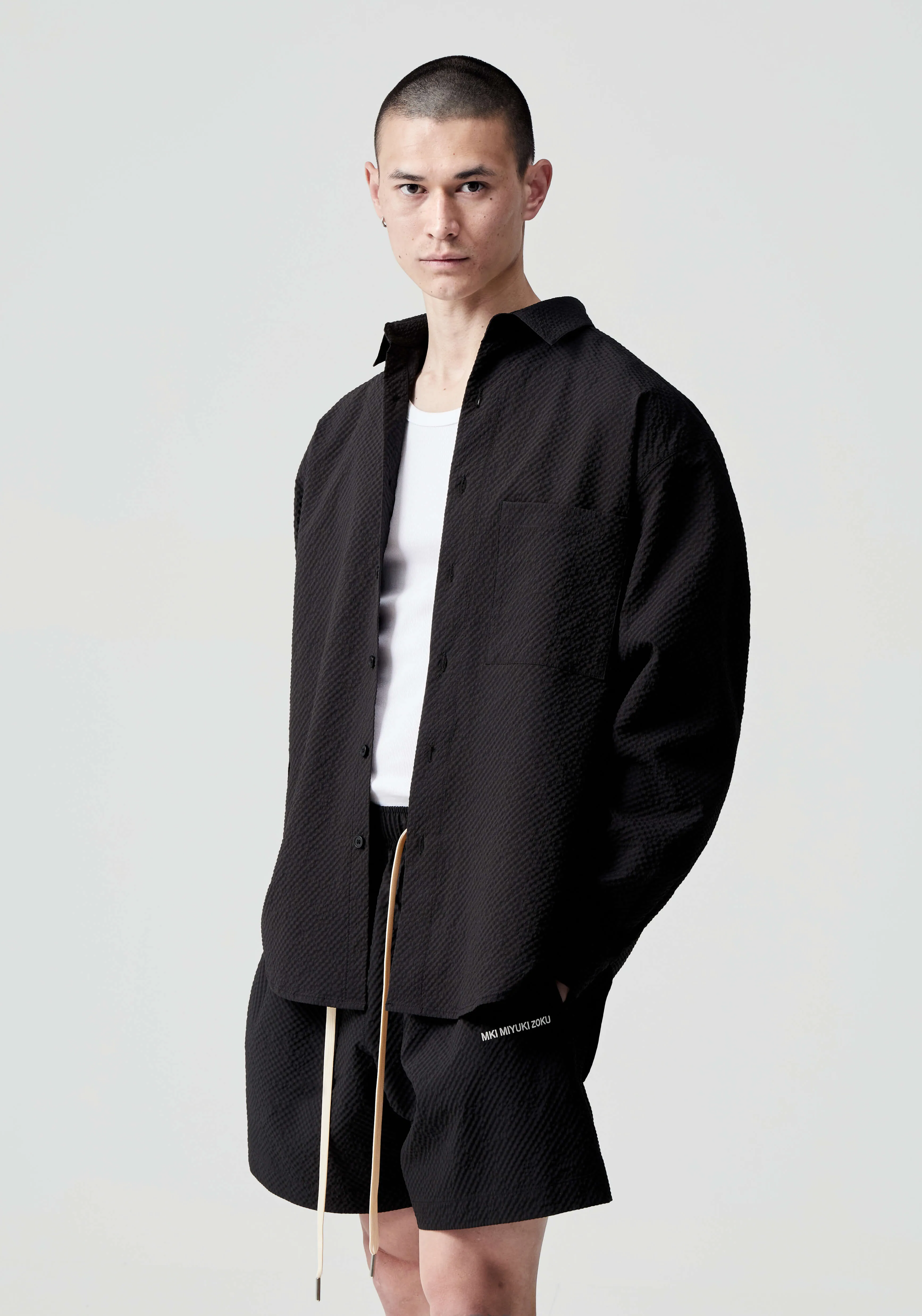MKI SEERSUCKER DRESS SHIRT