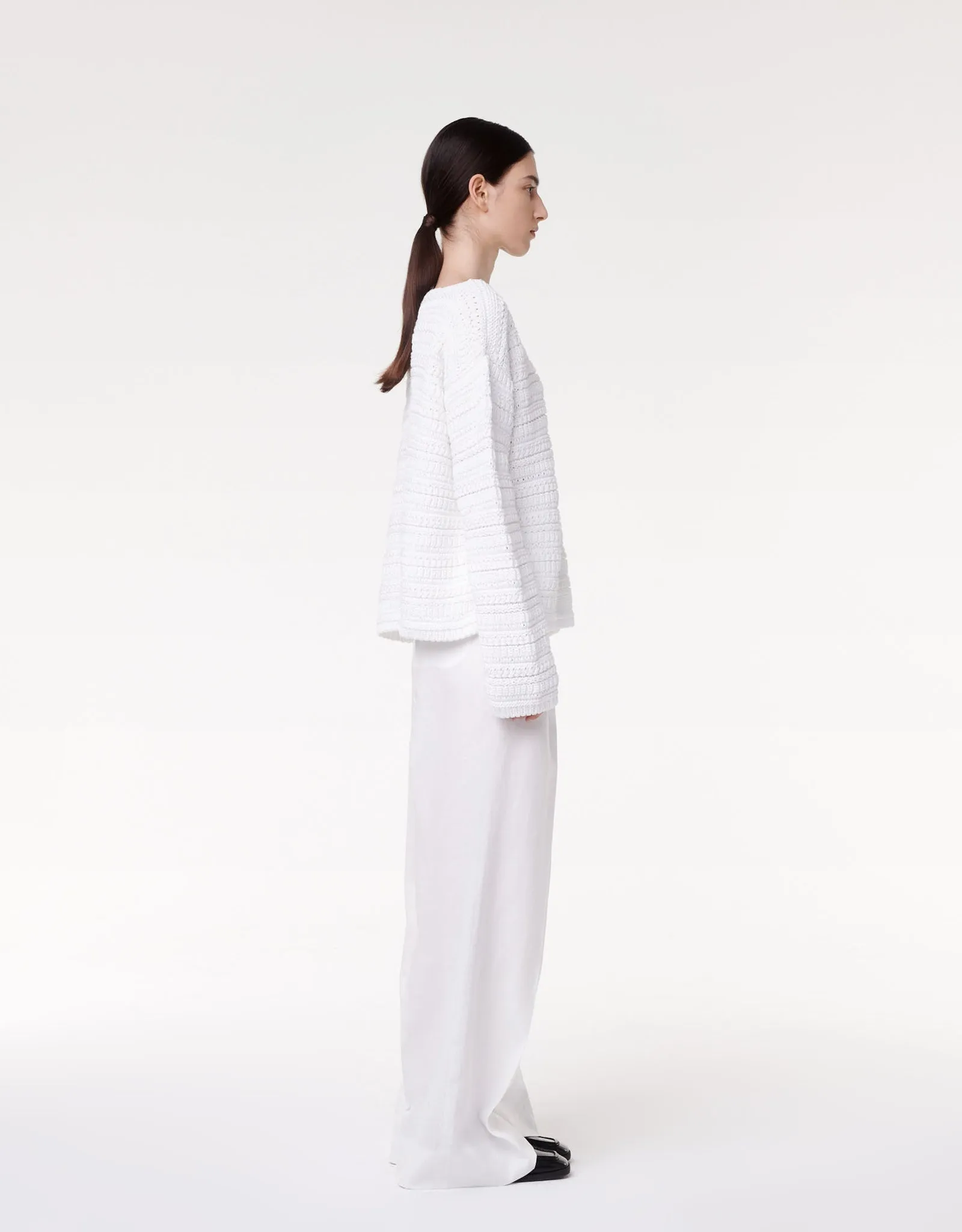 Oversized Textured Sweater