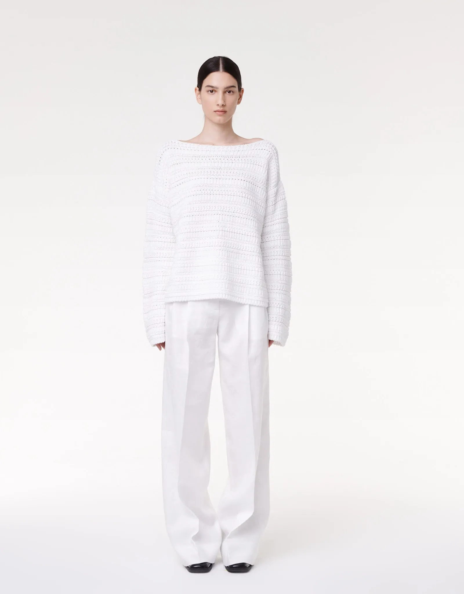 Oversized Textured Sweater