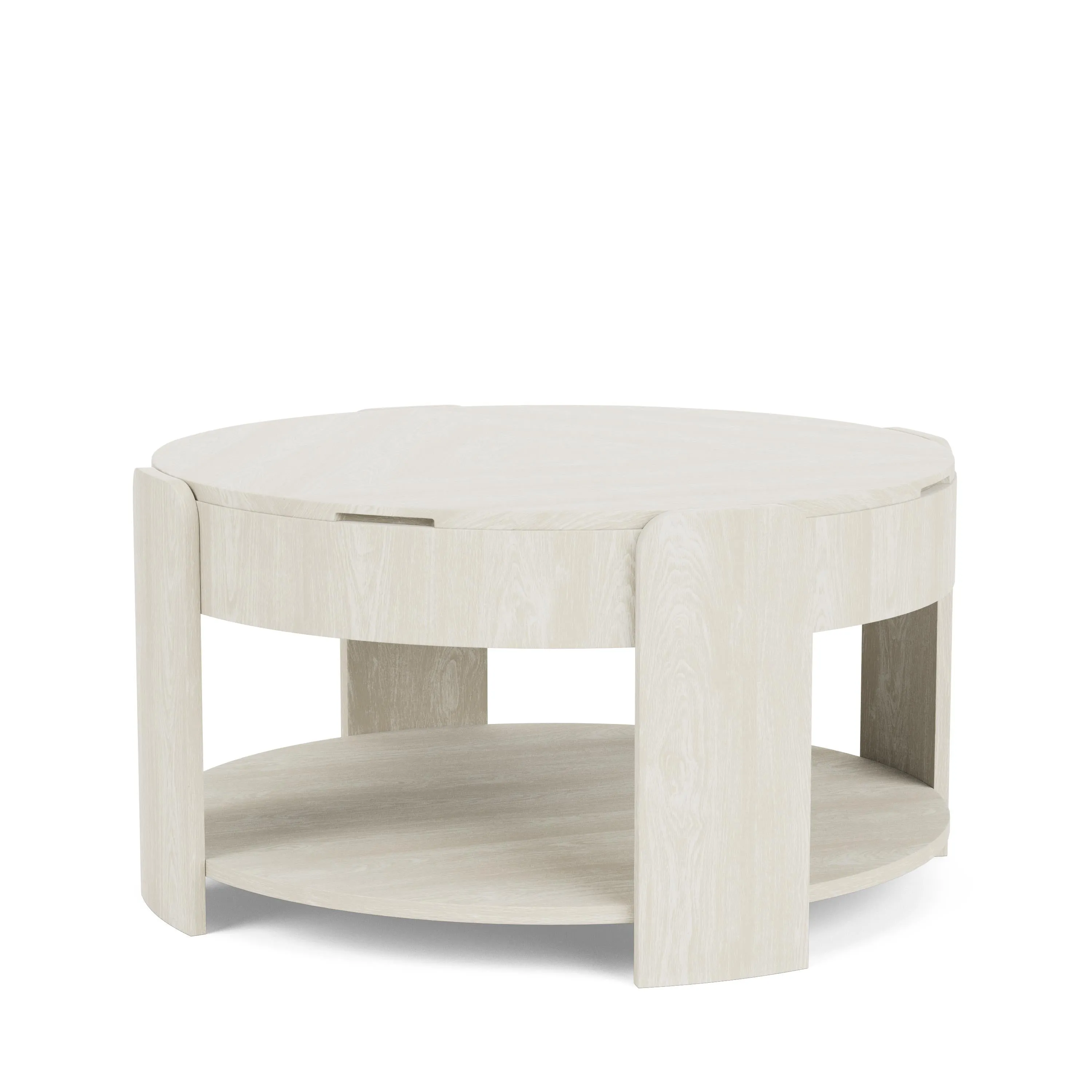 Sandstone Round Coffee Table 24" or 35" with Lift Top